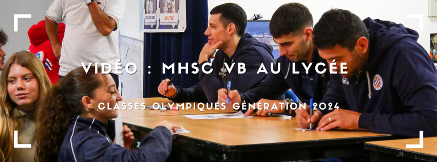 You are currently viewing Retour en vidéo sur le MHSC VB en visite au lycée !