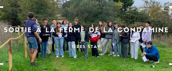 Sortie pédagogique à la ferme urbaine de la Condamine